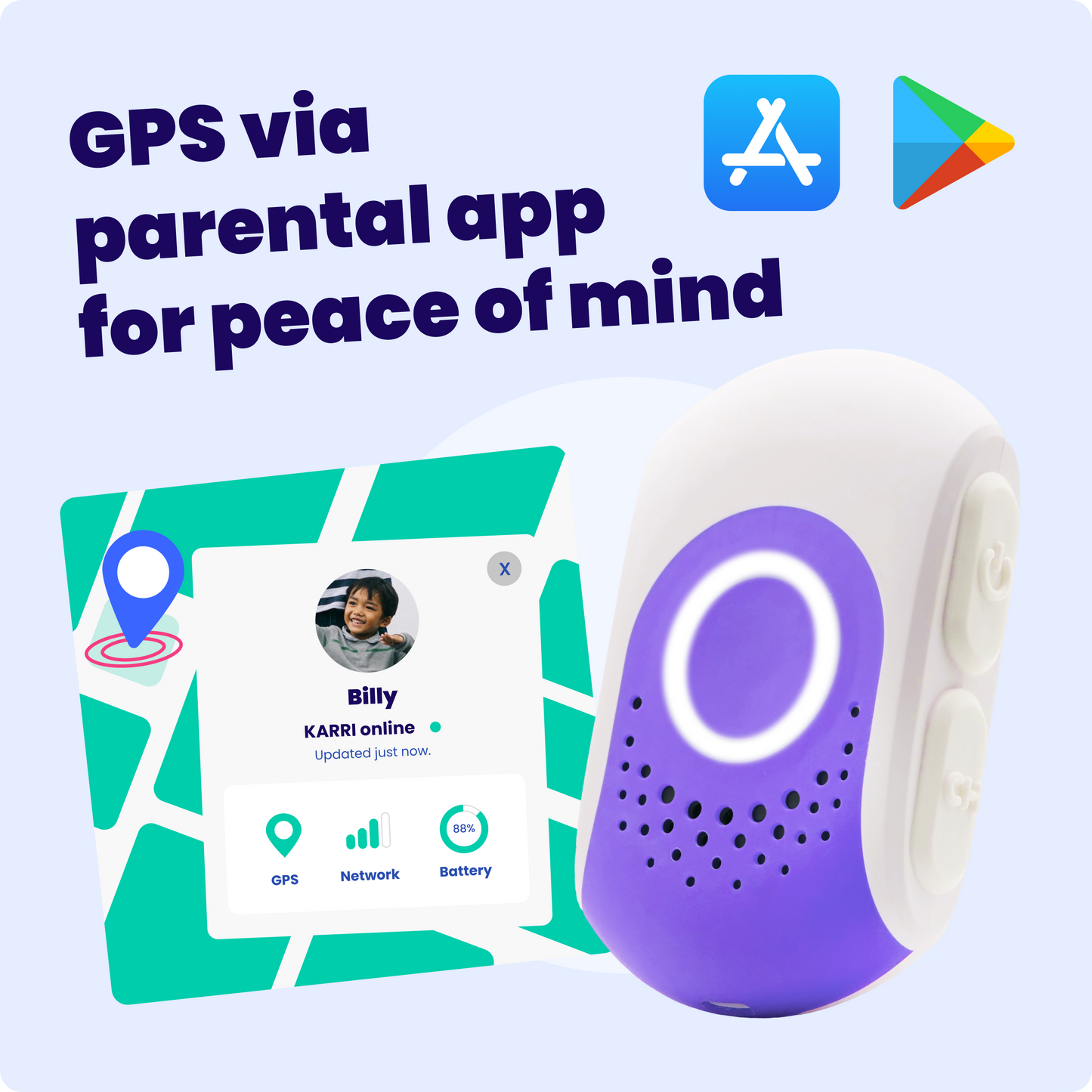 KARRI pour enfants violet